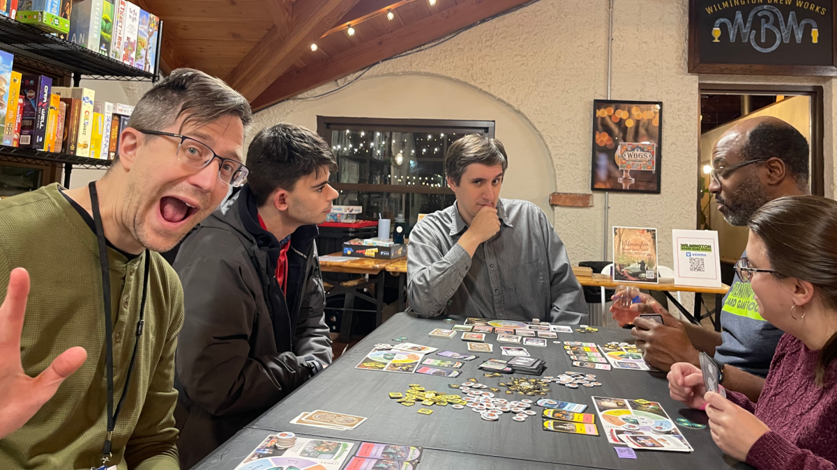 First game night of the year was a&nbsp;blast!